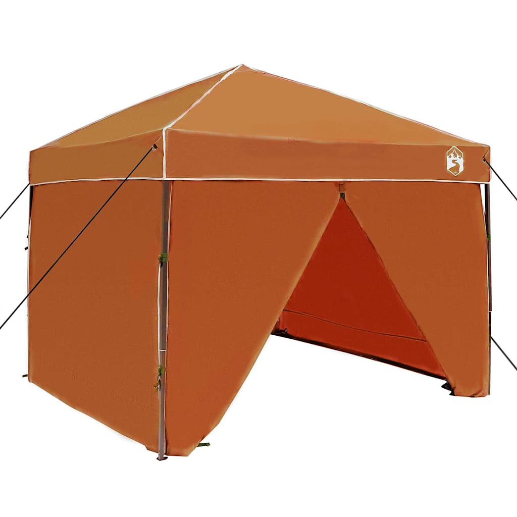 Pop-up canopy telt Orange 250 x 250 cm Stof