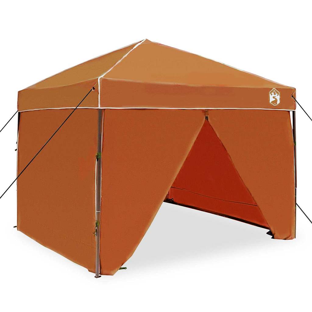 Pop-up canopy telt Orange 250 x 250 cm Stof
