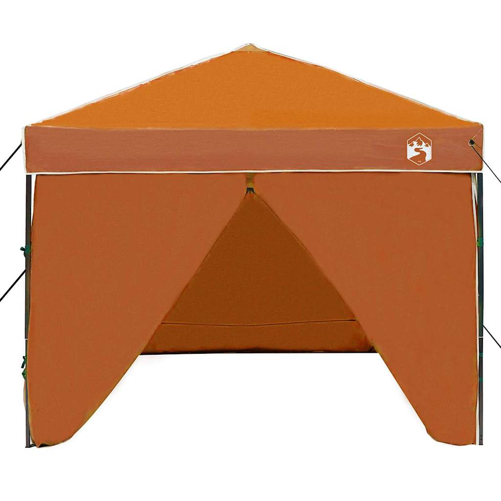 Pop-up canopy telt Orange 250 x 250 cm Stof