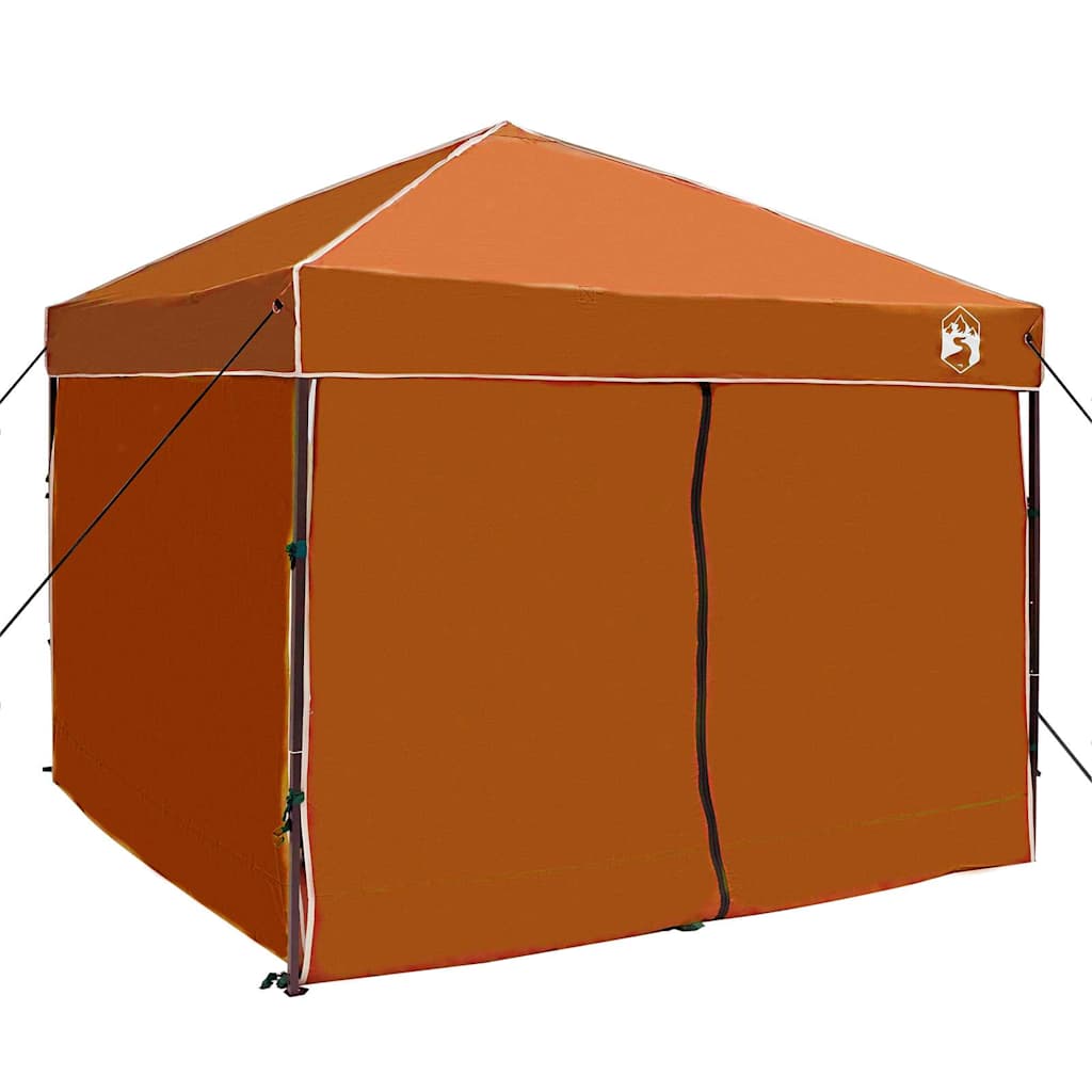 Pop-up canopy telt Orange 250 x 250 cm Stof