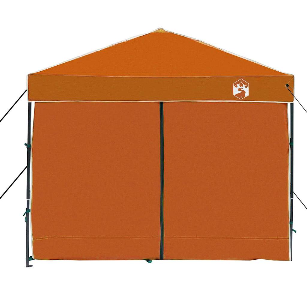 Pop-up canopy telt Orange 250 x 250 cm Stof