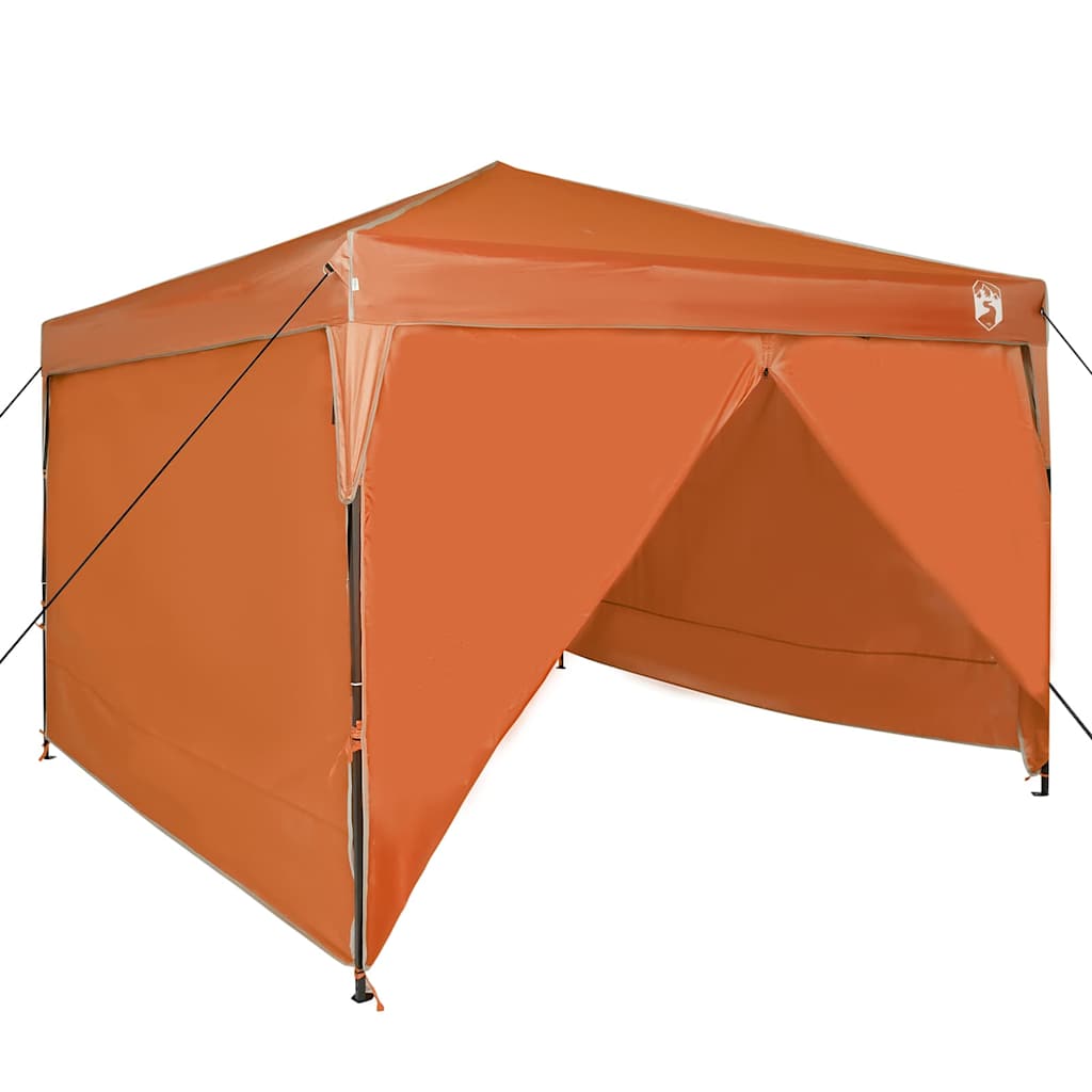 Pop-up canopy telt Orange 300 x 300 cm Stof