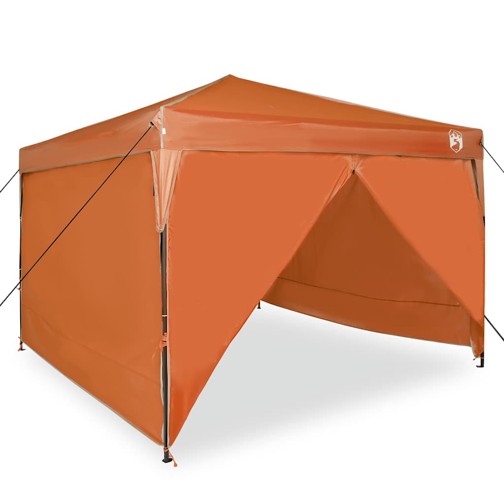 Pop-up canopy telt Orange 300 x 300 cm Stof
