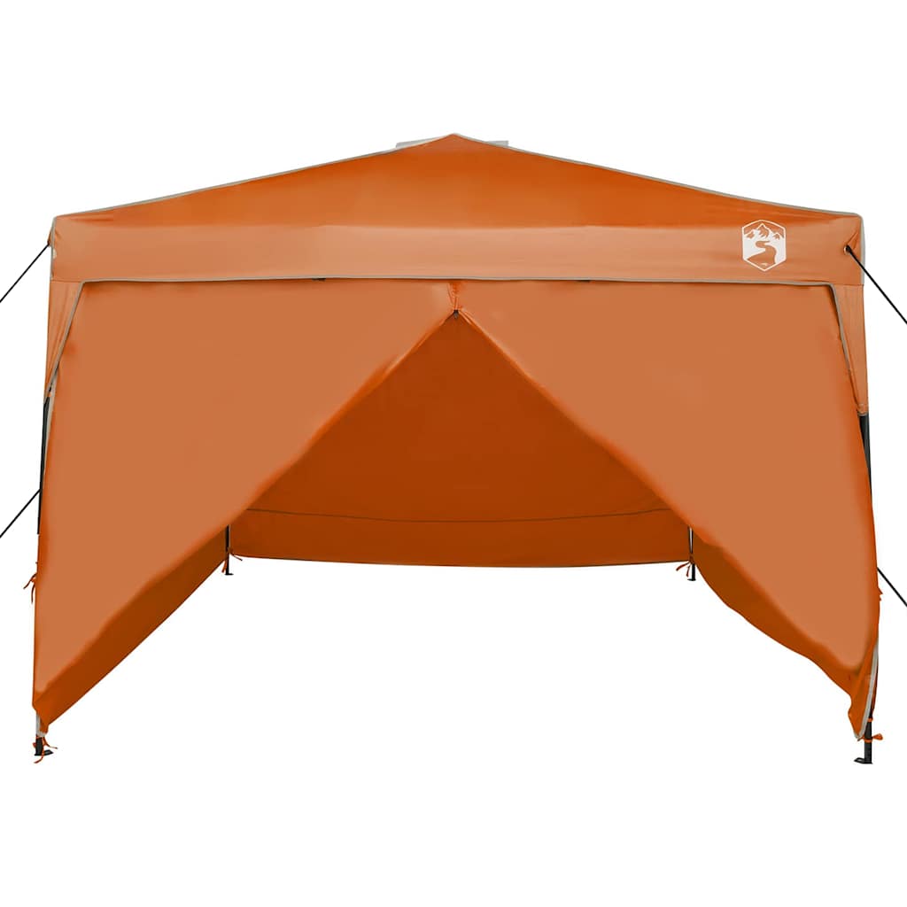Pop-up canopy telt Orange 300 x 300 cm Stof