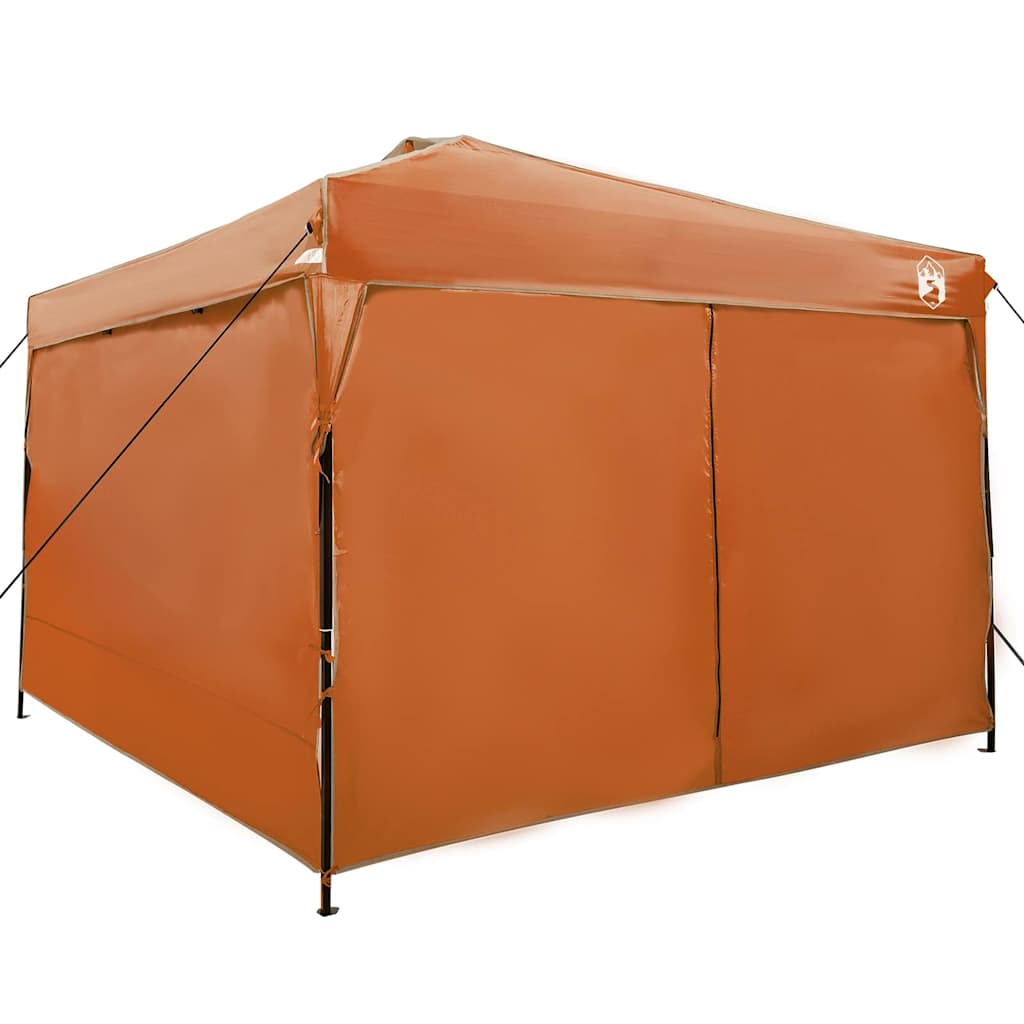 Pop-up canopy telt Orange 300 x 300 cm Stof