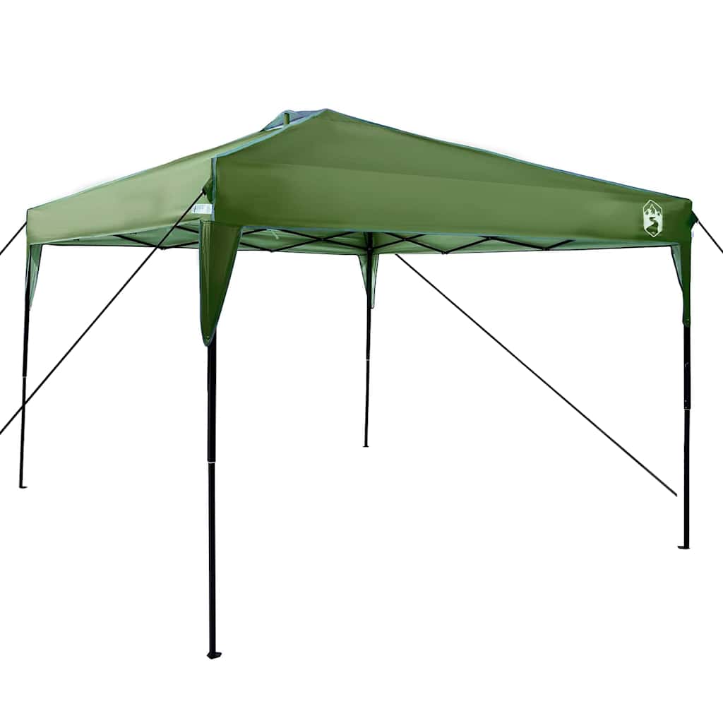 Pop-up canopy telt Grøn 300 x 300 cm Stof