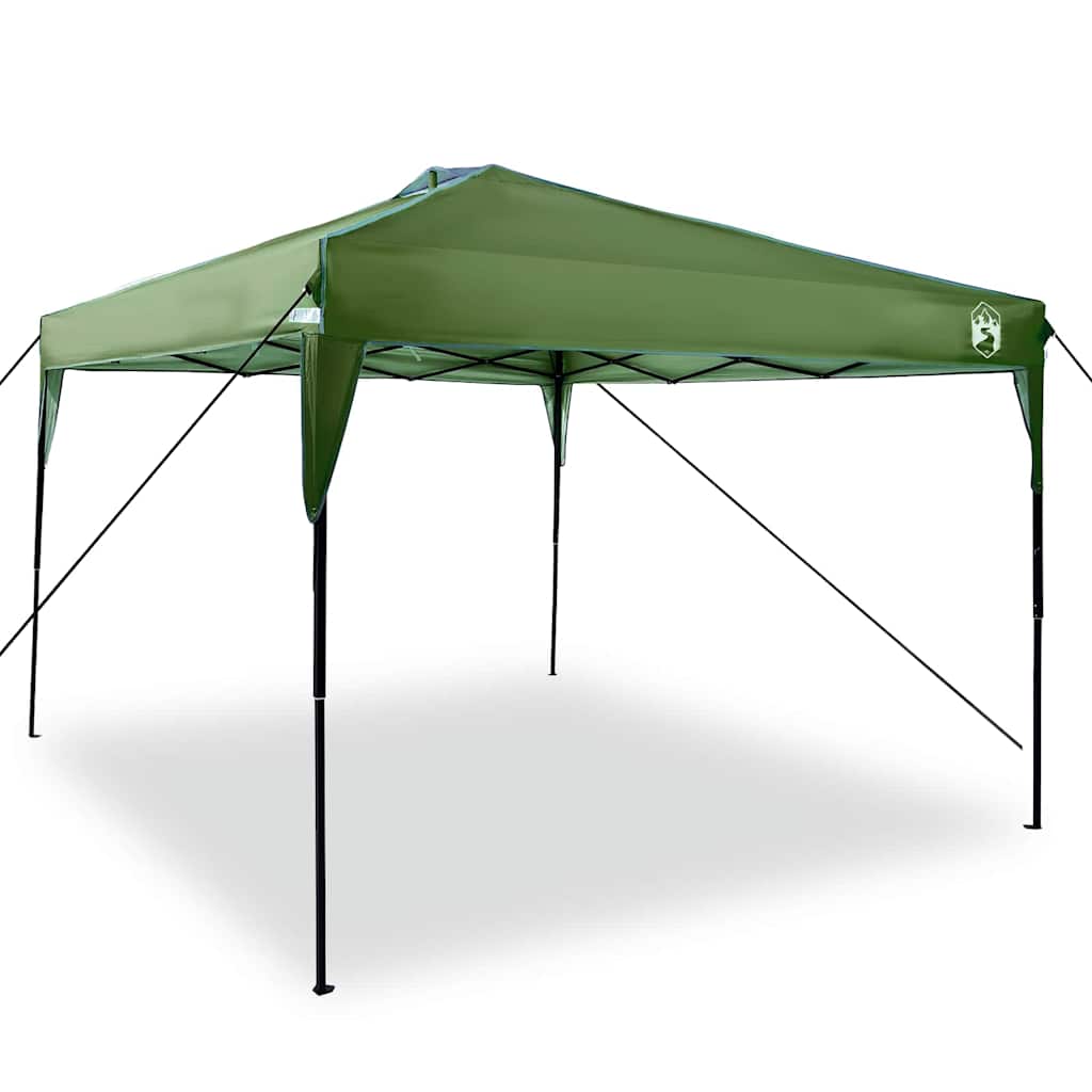 Pop-up canopy telt Grøn 300 x 300 cm Stof