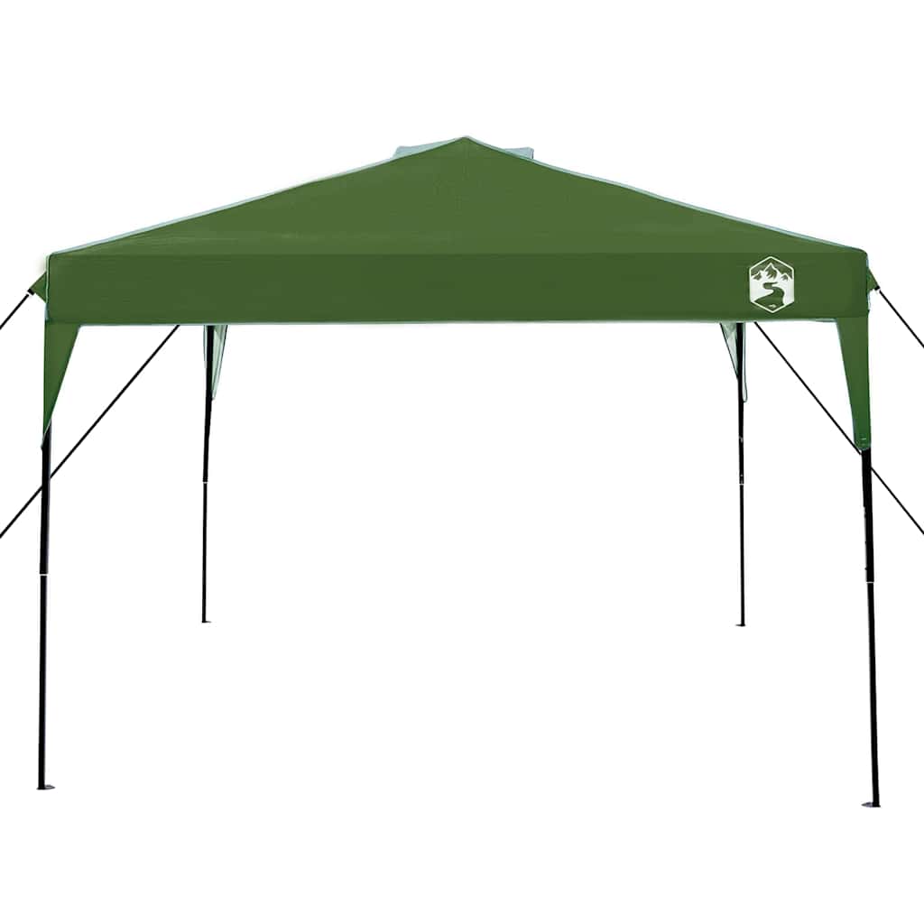 Pop-up canopy telt Grøn 300 x 300 cm Stof