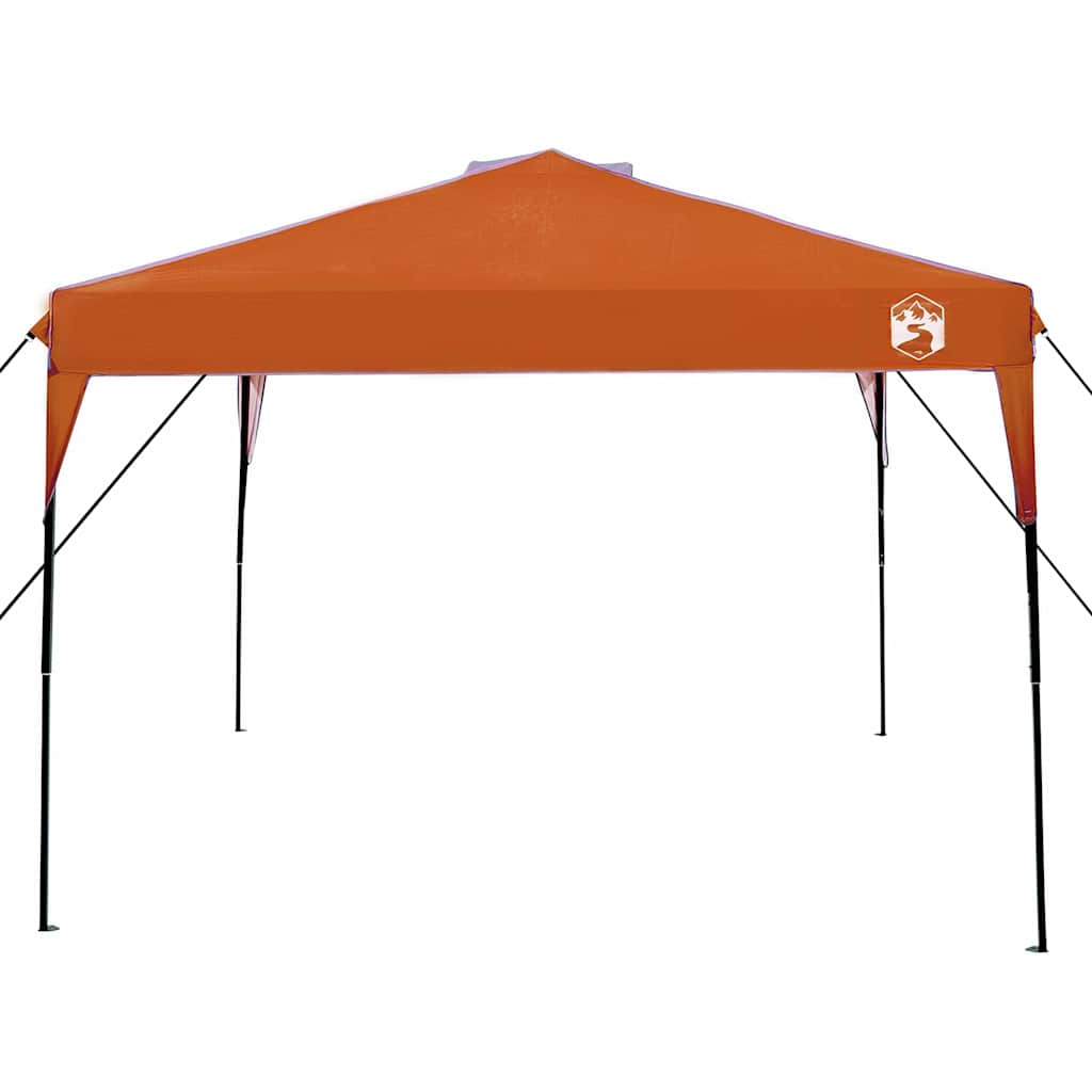 Pop-up canopy telt Orange 300 x 300 cm Stof