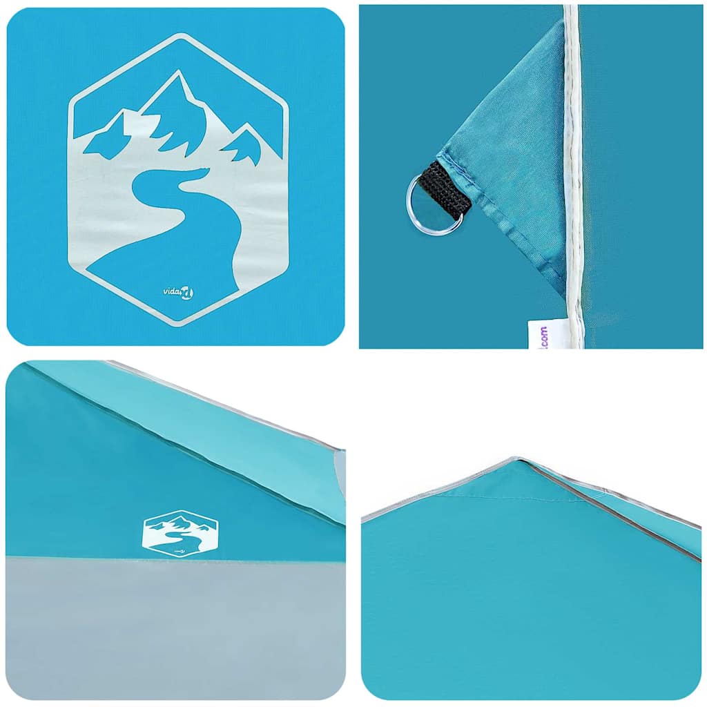 Pop-up canopy telt Blå 400 x 400 cm Stof