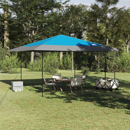 Canopy Tent 395 x 395 x 251 cm Blå Stof