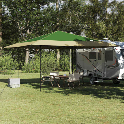 Canopy Tent 395 x 395 x 251 cm Grøn Stof