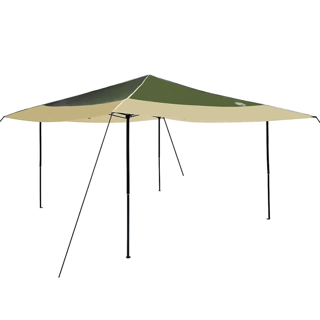 Pop-up canopy telt Grøn 400 x 400 cm Stof