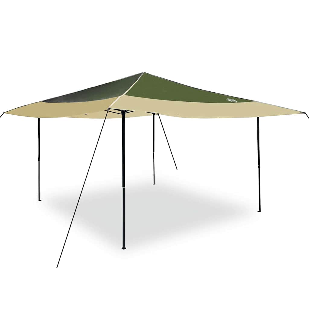 Pop-up canopy telt Grøn 400 x 400 cm Stof