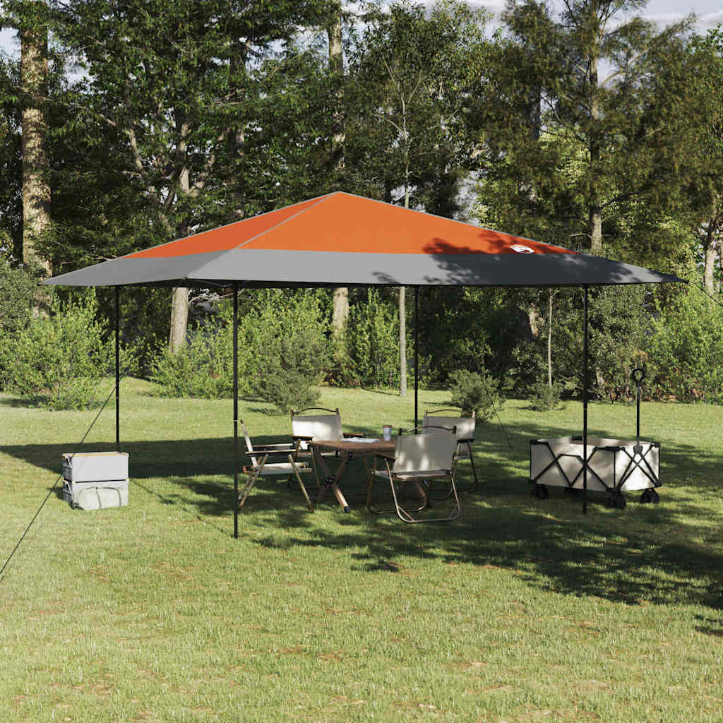 Pop-up canopy telt Orange 400 x 400 cm Stof