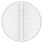 Grillrist til BBQ Sølv 57 x 57 cm Rustfrit stål