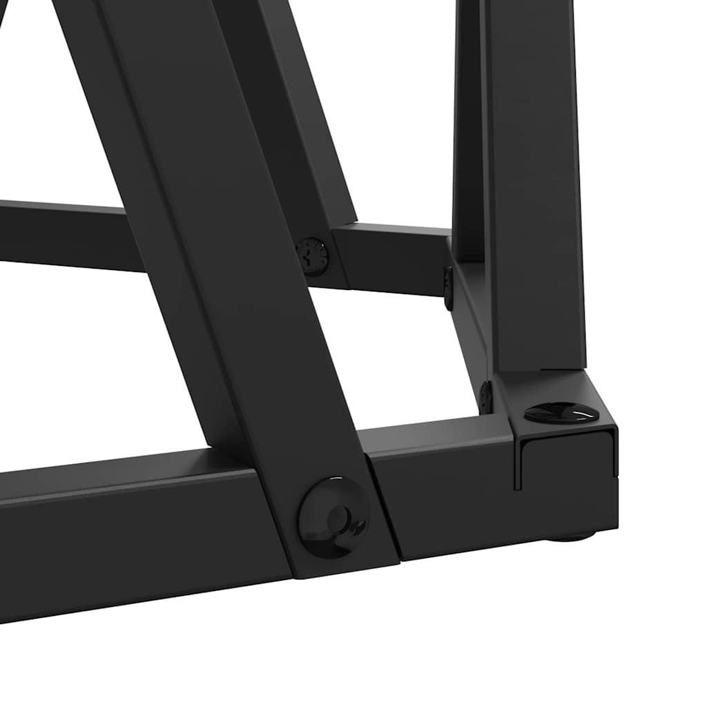 Nesting Sidebord 3 pcs Sonoma eg Ingeniørtræ og stål