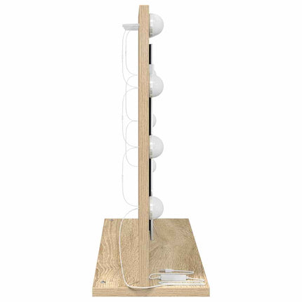 Vaskeskab Spejl Sonoma eg 60 x 45 x 18 cm Rektangulær