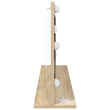 Vaskeskab Spejl Sonoma eg 100 x 45 x 18 cm Rektangulær