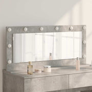 Vaskeskab Spejl Rektangulær Beton Grå 100 x 45 x 18 cm