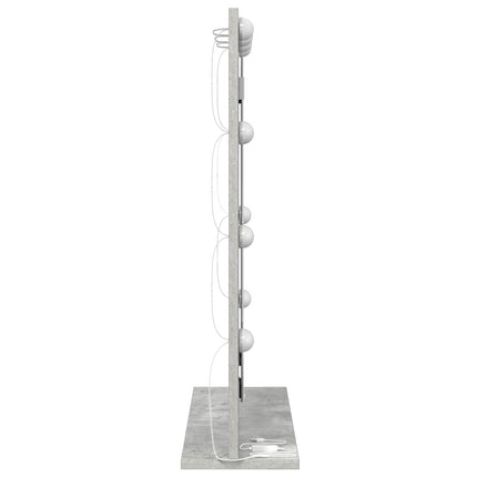 Vaskeskab Spejl Beton Grå 70 x 50 x 18 cm Rektangulær