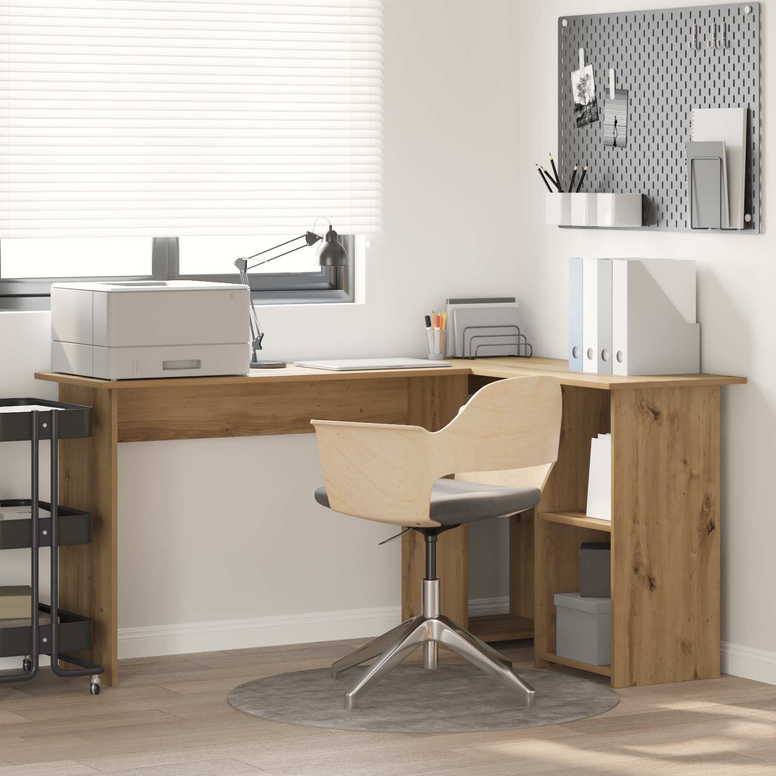 Bord Artisan Egetr 142 x 102 x 73 cm Konstrueret tr