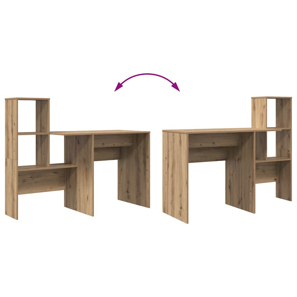 Bord Artisan Egetræ 131,5 x 50 x 106,5 cm Konstrueret træ