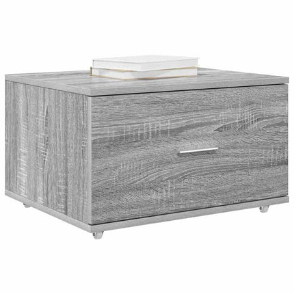 Skuffeskab 55 x 45 x 31 cm Grå Sonoma
