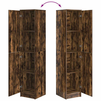 Highboard Røget eg 35 x 39 x 168 cm