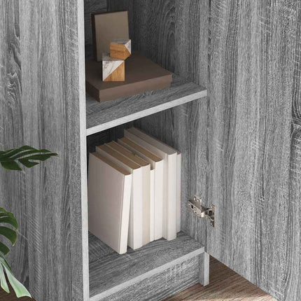 Highboard Grå Sonoma 35 x 39 x 168 cm