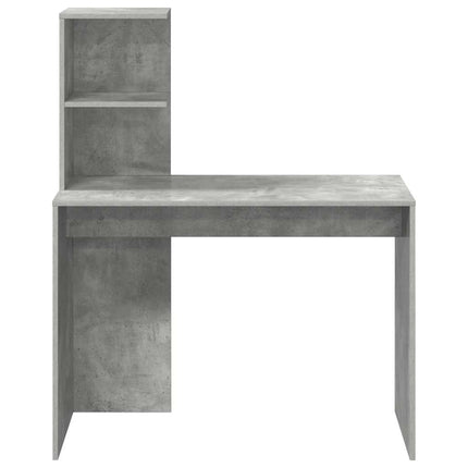 Bord Beton Grå 102 x 50 x 124 cm Konstrueret træ