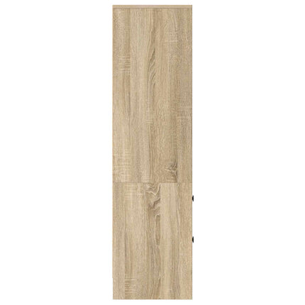 Highboard med skuffe Sonoma eg 45,5 x 34 x 127 cm