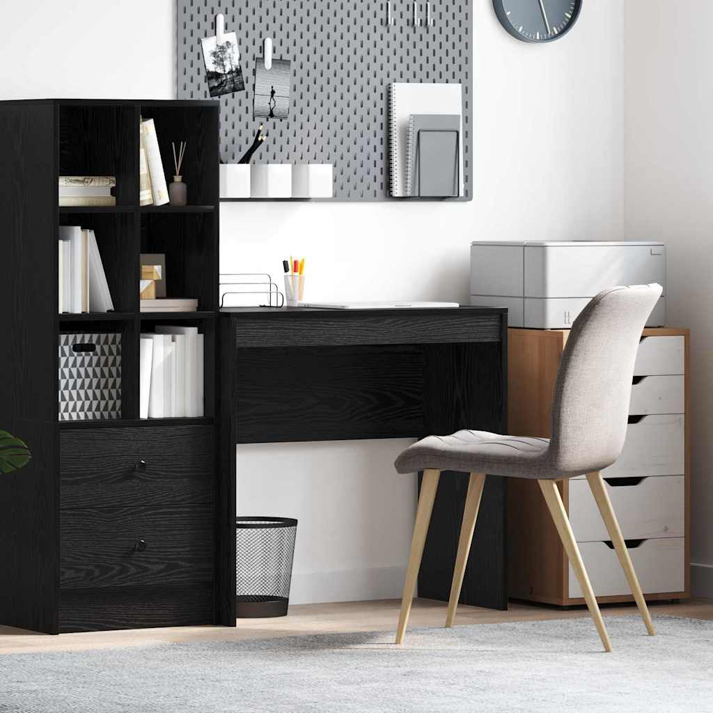 Bord Sort eg 80 x 40 x 76 cm billede