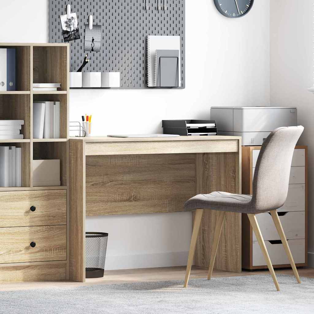 Skrivebord Sonoma egetræ MDF med Sonoma egetræsfiner
