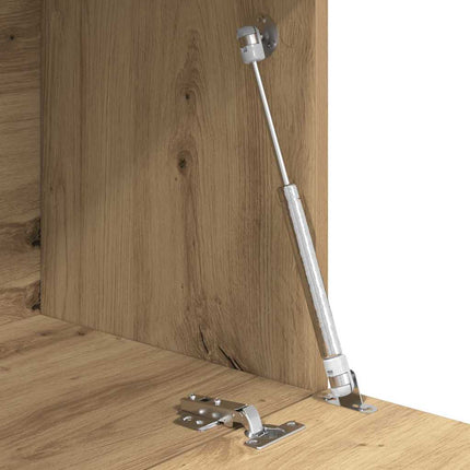 Bord Artisan Egetræ Konstrueret træ 71,5 x 31,5 x 106,5 cm