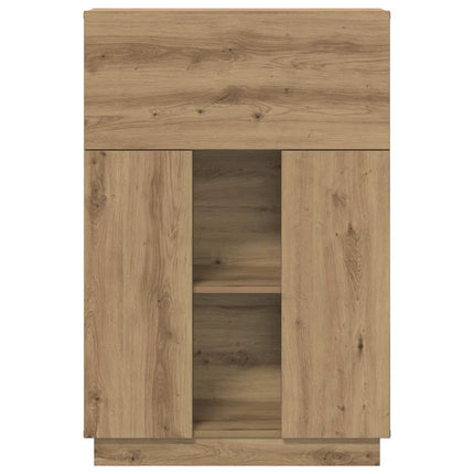 Bord Artisan Egetræ Konstrueret træ 71,5 x 31,5 x 106,5 cm