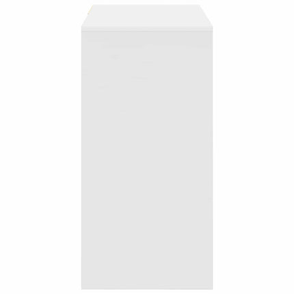 Bord Hvid Konstrueret træ 90 x 37.5 x 75 cm