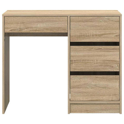 Bord Sonoma eg Konstrueret træ 90 x 37.5 x 75 cm