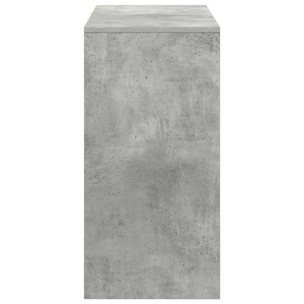 Bord Beton Grå Konstrueret træ 90 x 37.5 x 75 cm