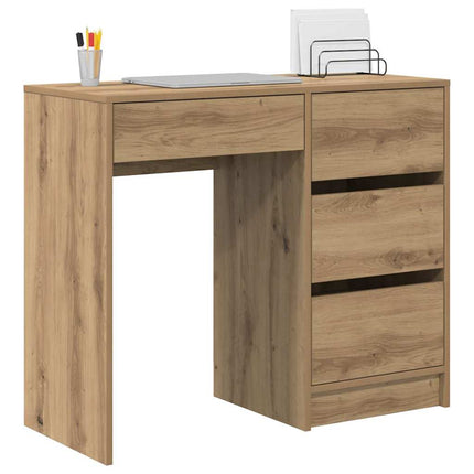 Bord Artisan Egetræ 90 x 37.5 x 75 cm Konstrueret træ