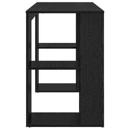 Bord Sort eg Konstrueret træ 130 x 50,5 x 75 cm
