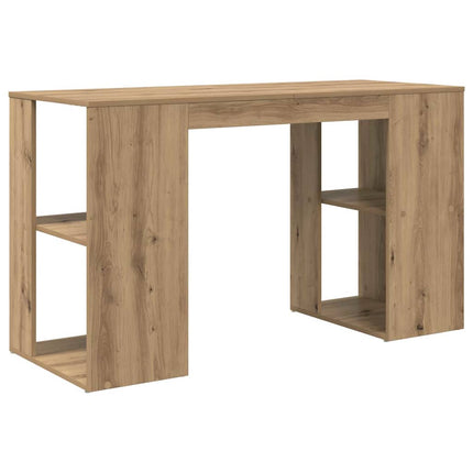 Bord Artisan Egetræ Konstrueret træ 130 x 50,5 x 75 cm