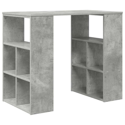 Bord Beton Grå Konstrueret træ 90 x 50 x 75 cm