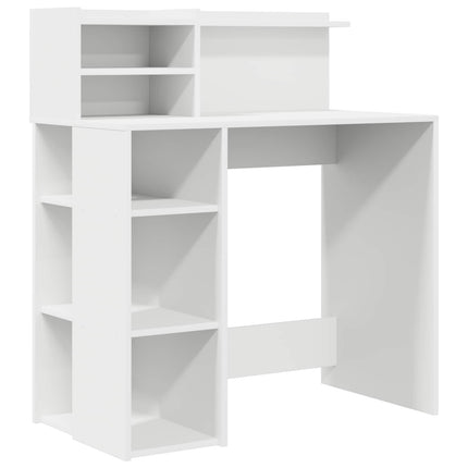 Bord Hvid Konstrueret træ 90 x 48 x 101,5 cm