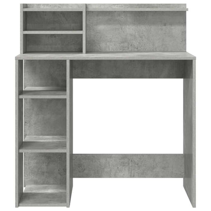 Bord Beton Grå Konstrueret træ 90 x 48 x 101,5 cm