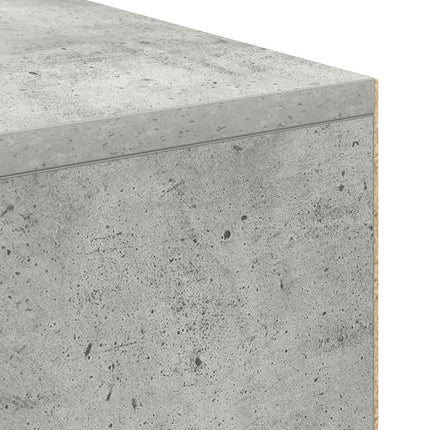 Bord Beton Grå Konstrueret træ 102 x 50 x 75 cm