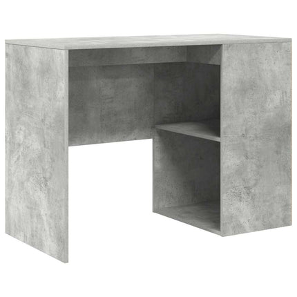 Bord Beton Grå Konstrueret træ 102 x 50 x 75 cm