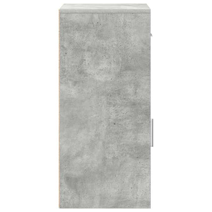 Sideboard med skuffe Beton Grå 38 x 34 x 75 cm