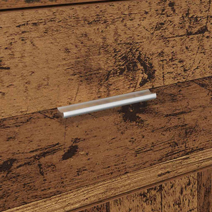 Sideboard med skuffe Gammelt træ 38 x 34 x 75 cm
