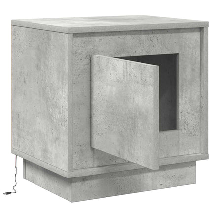 Natskab Beton Grå 44 x 34,5 x 45 cm Konstrueret træ
